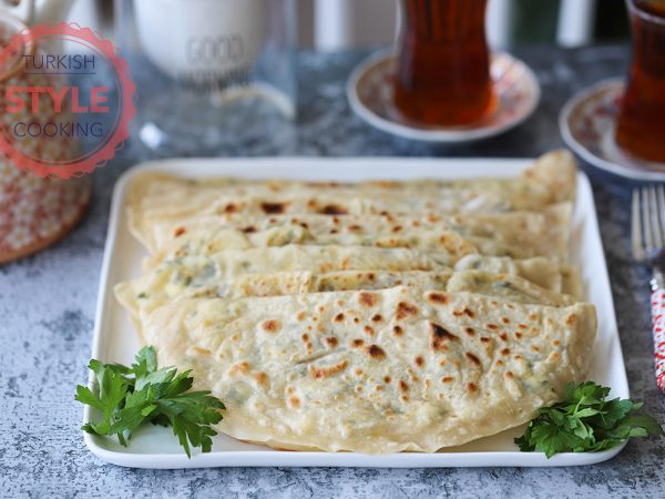 Cheese Gozleme (Turkish Pancakes) Recipe