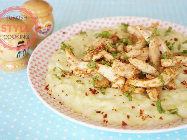 Chicken With Zucchini Bechamel Sauce Recipe