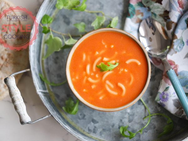 Tomato Soup with Pasta Recipe