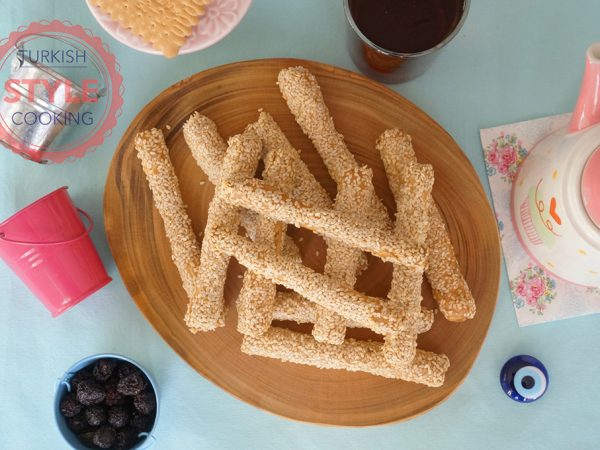 Crunchy Sesame Sticks Recipe