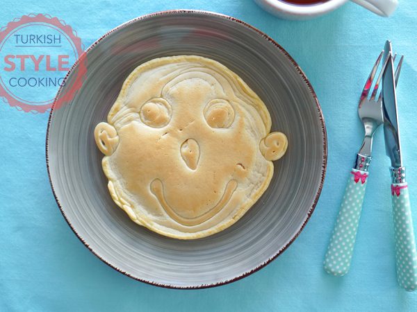 Smiling Face Pancake Recipe