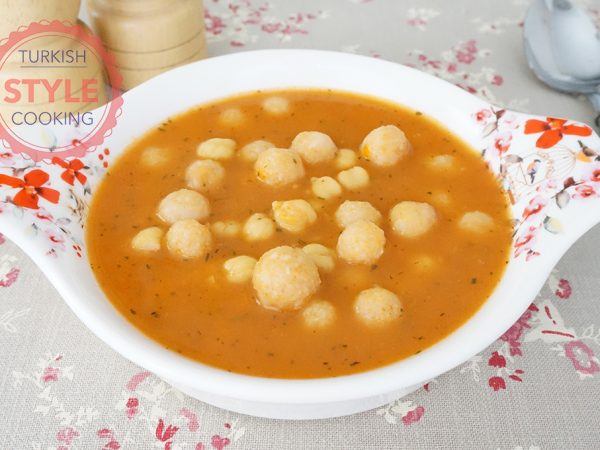 Sour Bulghur Kofta And Chickpeas Soup Recipe
