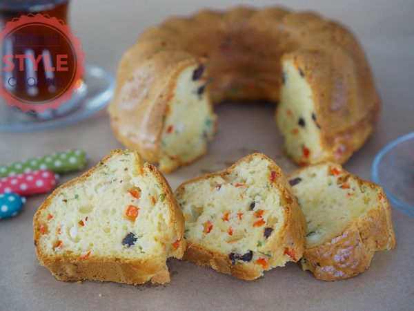 Olives and Pepper Cake Recipe