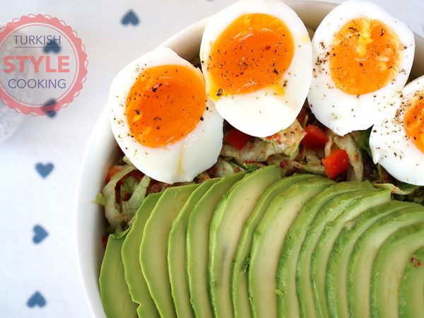 Eggs and Avocado Salad Recipe