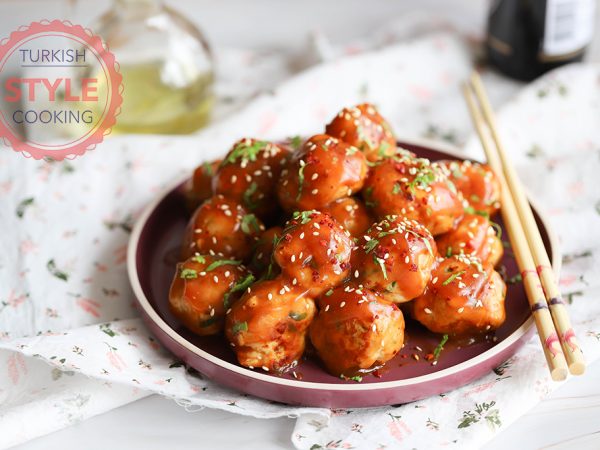 Sweet and Sour Chicken Meatballs Recipe