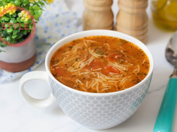 Vermicelli Soup With Ground Beef Recipe