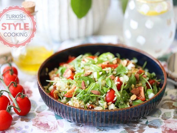 Firik Bulgur Salad With Arugula Recipe