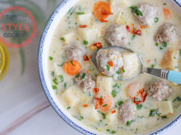 Celeriac and Meatball Stew Recipe